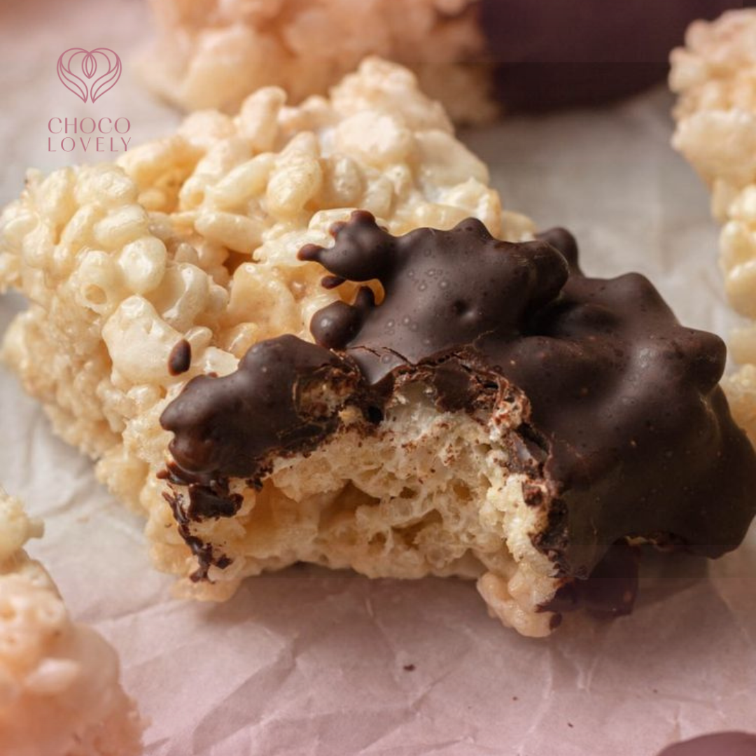 Milk Chocolate Rice Crispy Treats