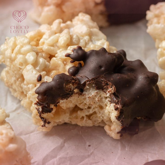 Milk Chocolate Rice Crispy Treats